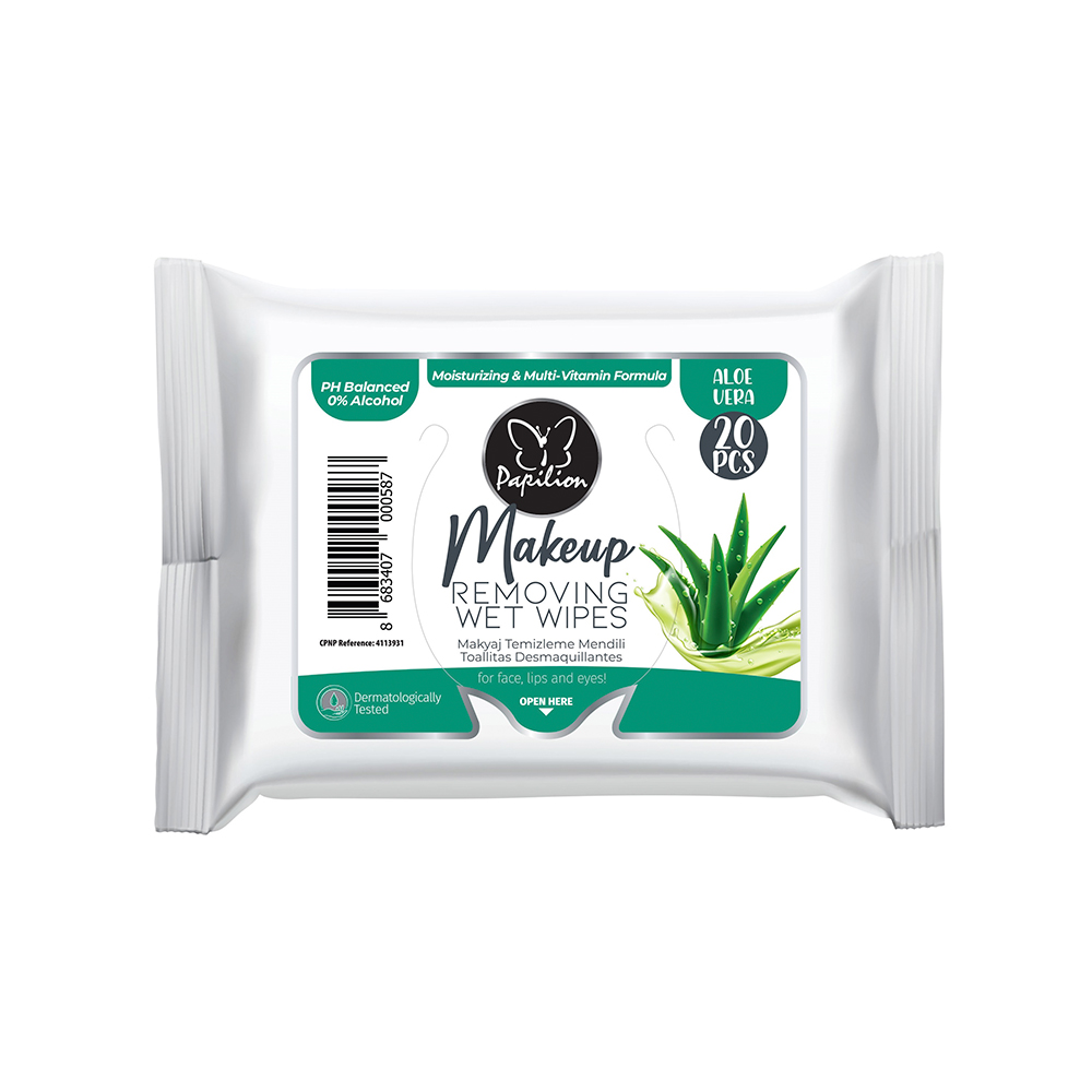 PAPILION 20kpl     meikinpoistopyyhe