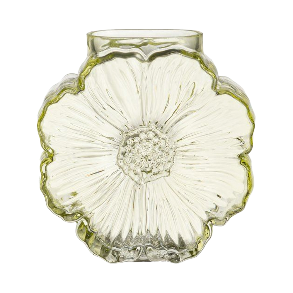 Lasimaljakko 16cm  Flora vaaleanvihreä