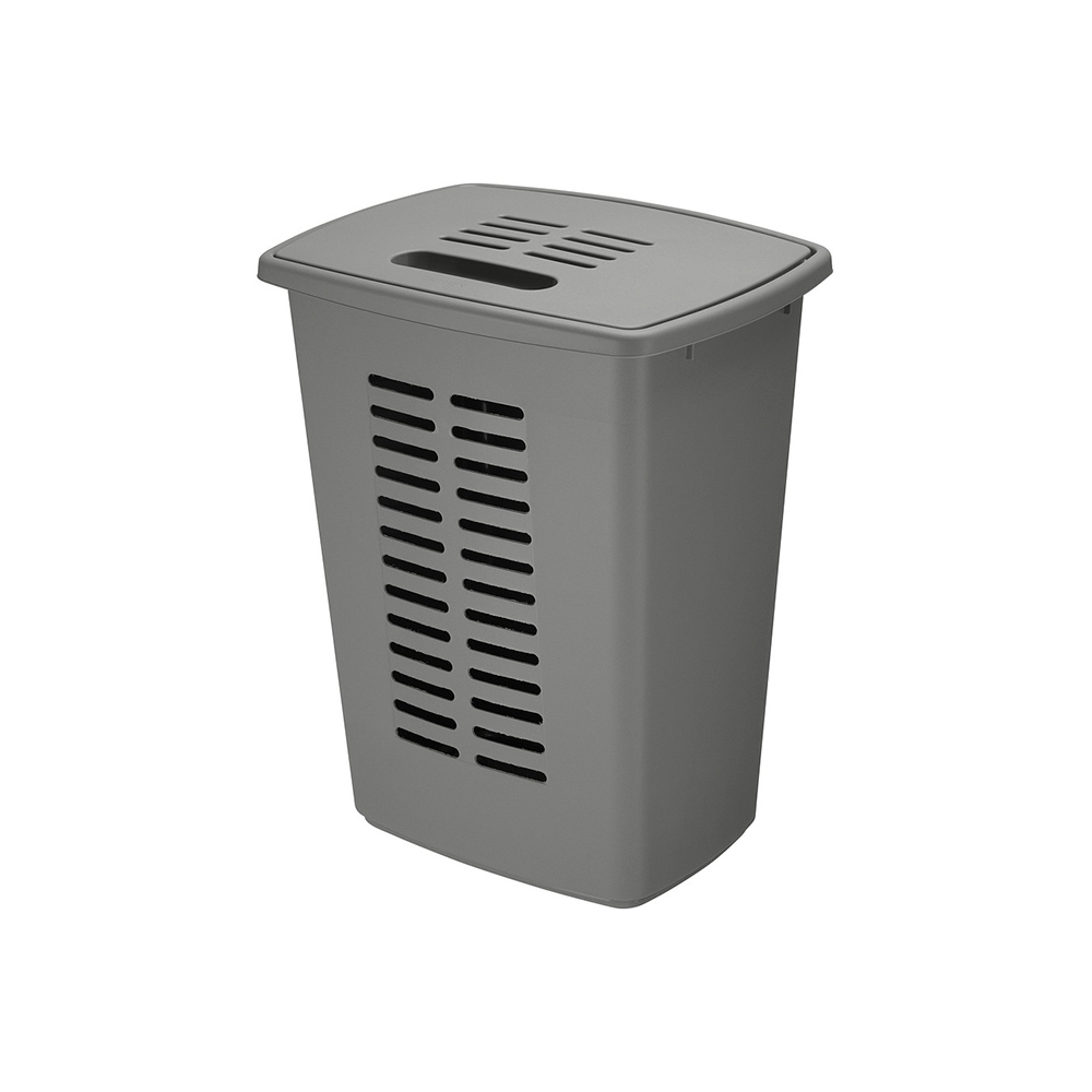 Likapyykkikori 60L kivenharmaa