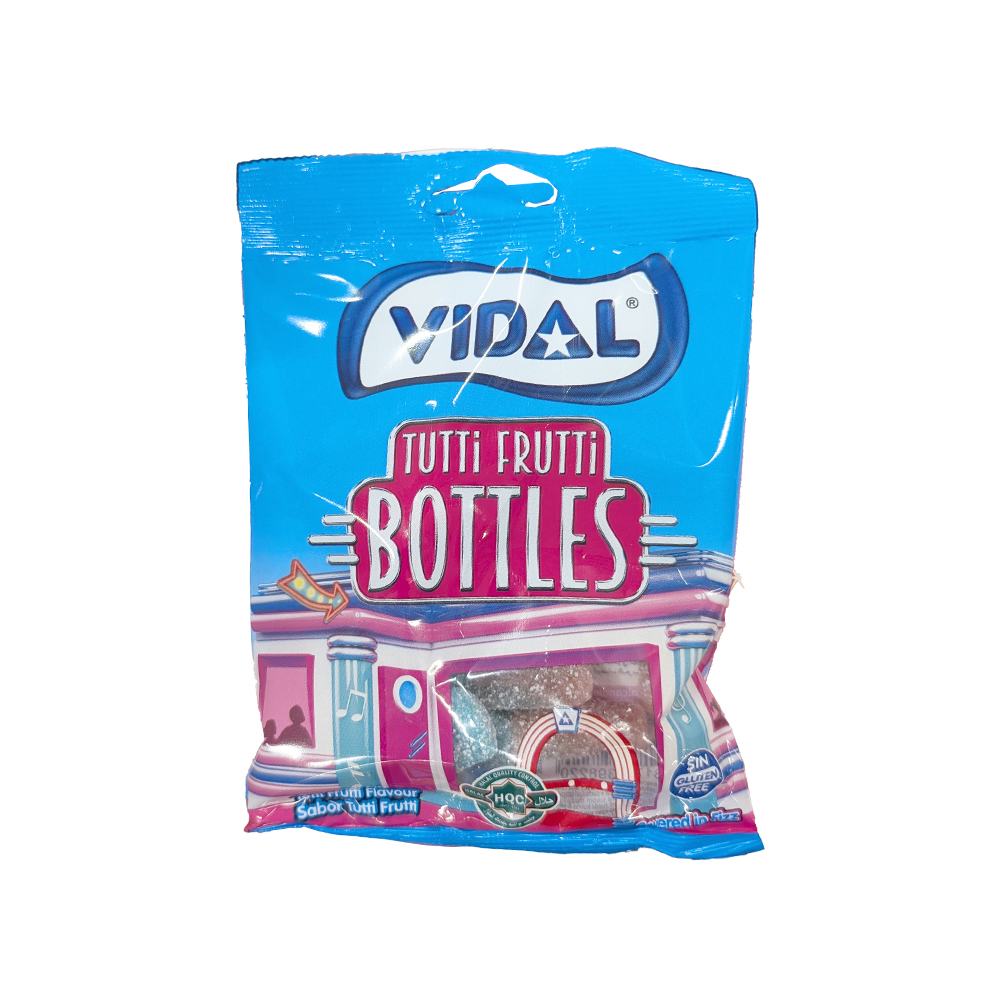VIDAL Tutti frutti bottles 90g