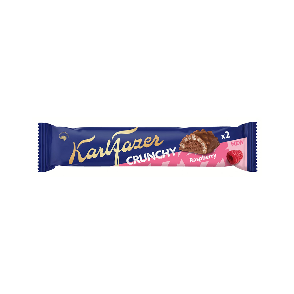KARL FAZER Crunchy vadelma 50g