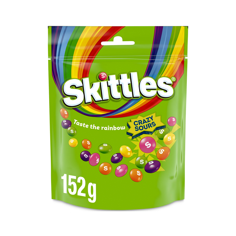 SKITTLES Crazy     sours 152g