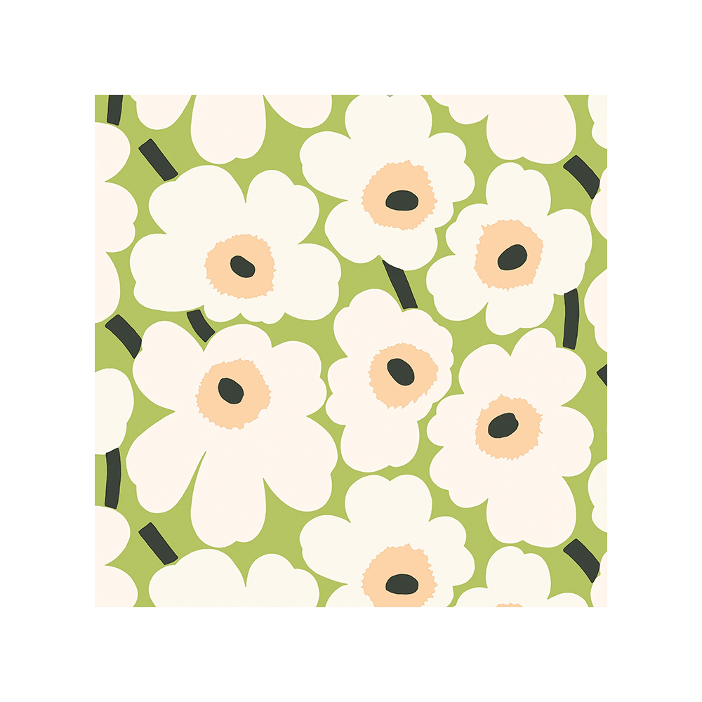 Lautasliina 33cm   MiniUnikko v-vihreä