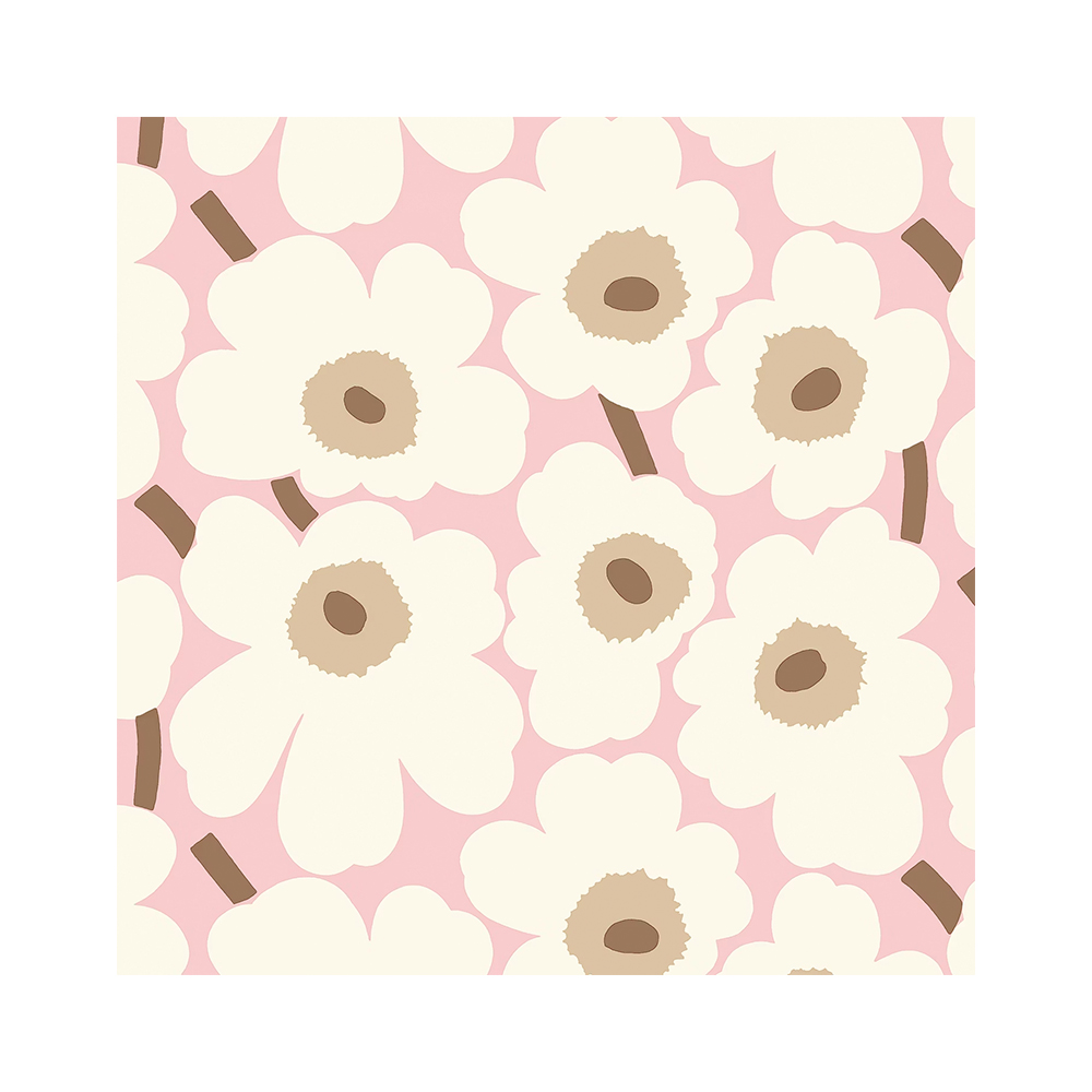 Lautasliina 33cm   Mini Unikko roosa