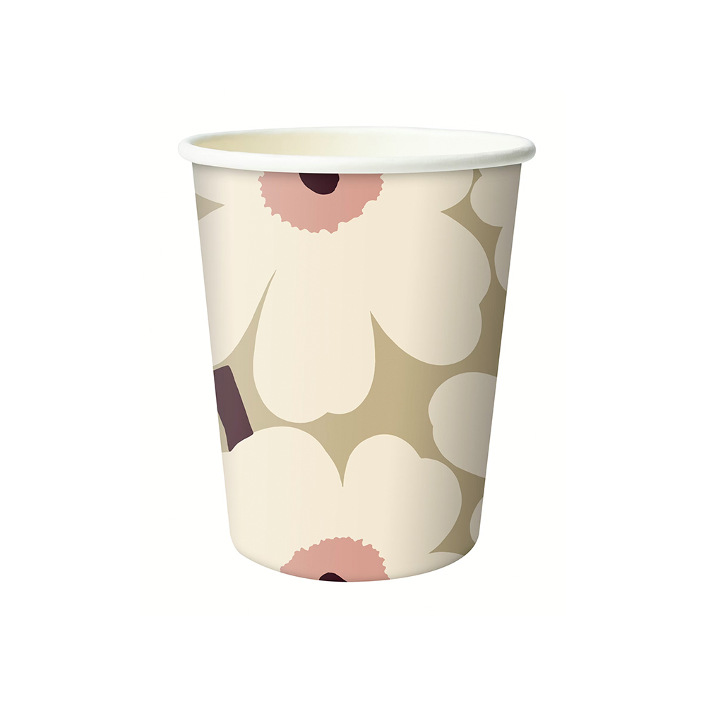 Kuumakuppi 10kpl   250ml Unikko