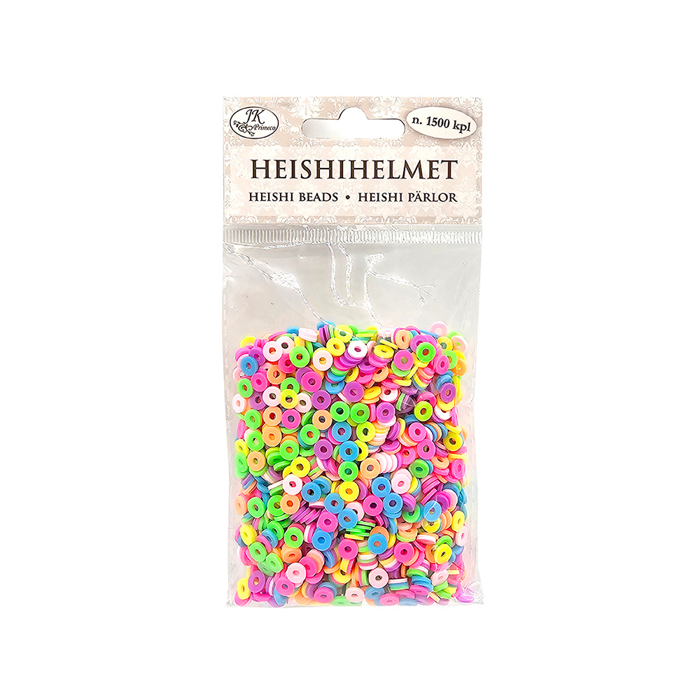 Heishihelmet neon  1500kpl