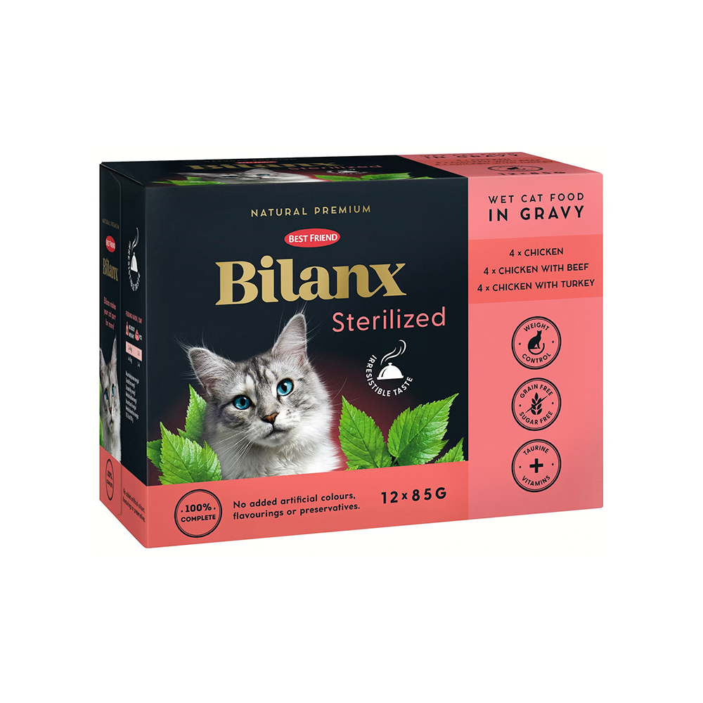 BF BILANX 12x85g   sterilized kastikel
