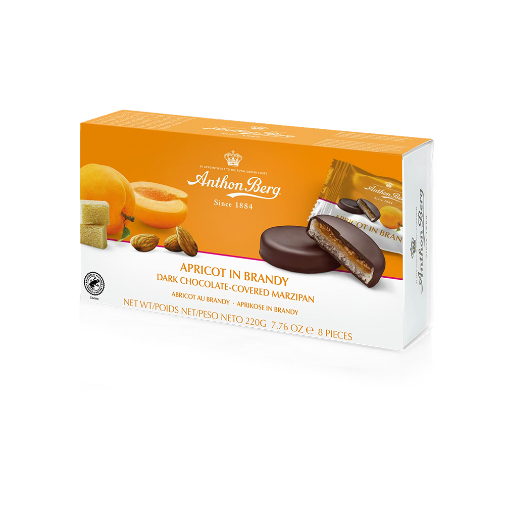 ANTHON BERG 220g   aprikoosit brandyss