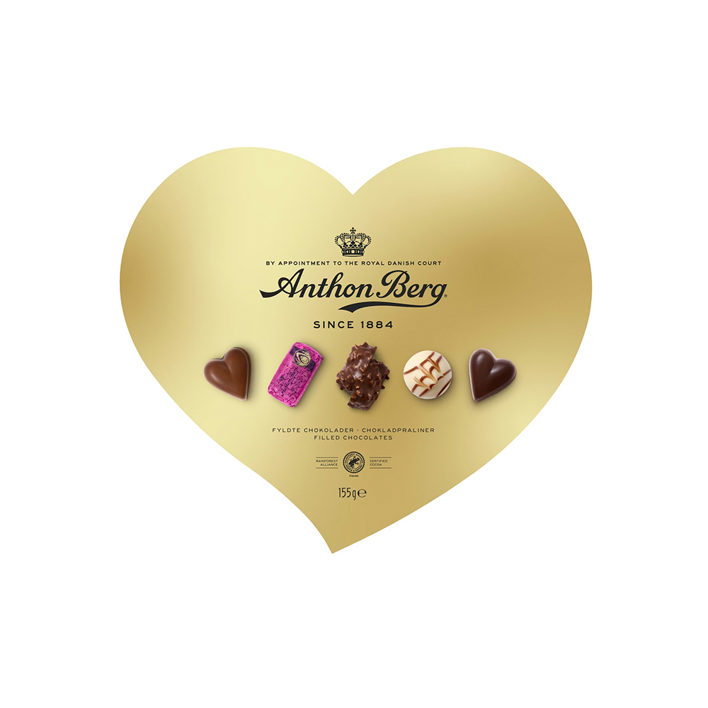 ANTHON BERG 155g   sydänrasia kultaine