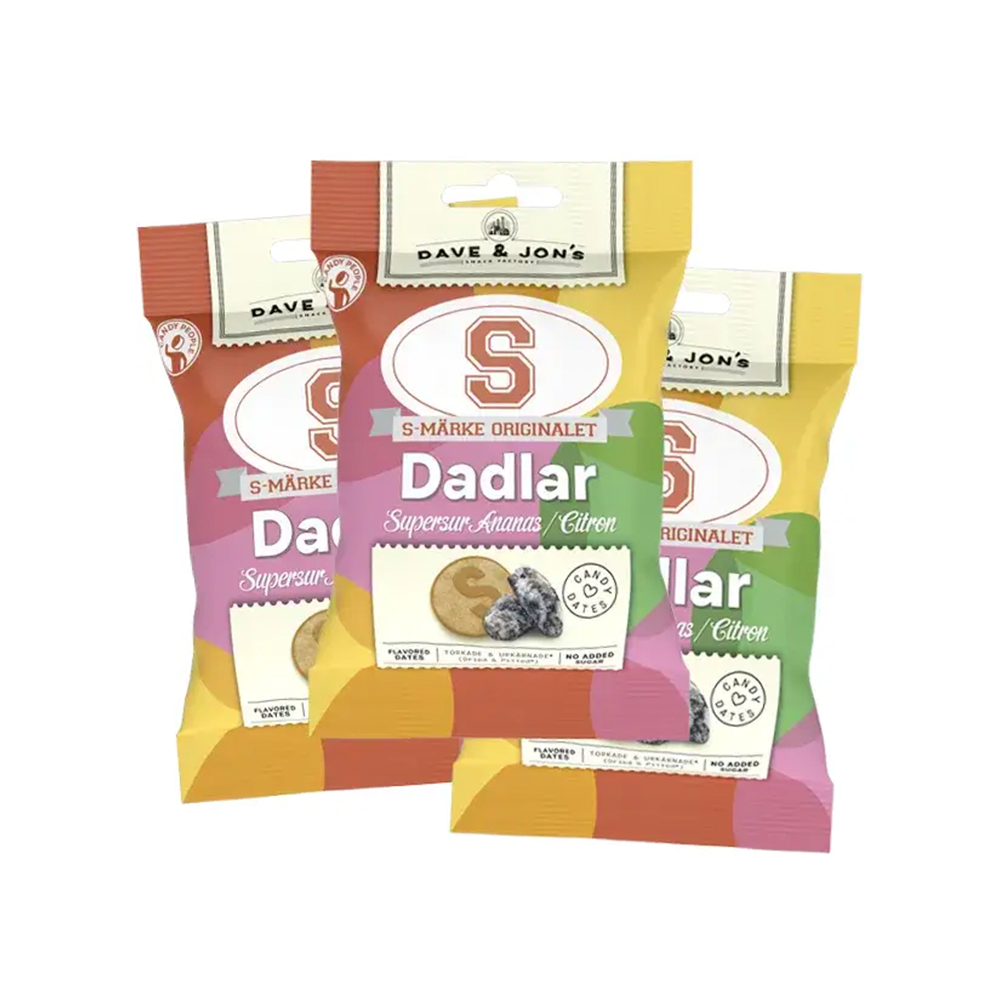 DAVE&JON'S taateli S-märke 50g