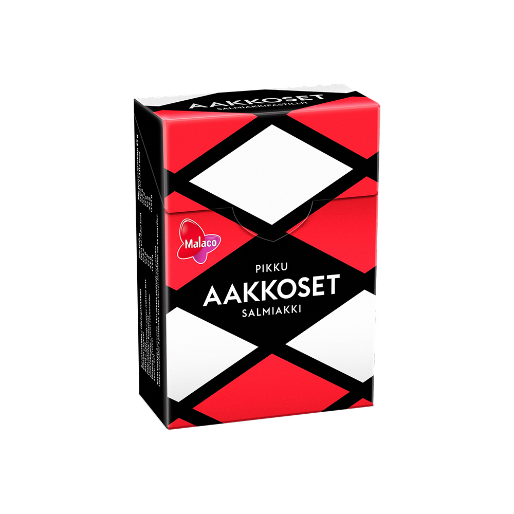 MALACO rasia pikku aakkoset salmiakki