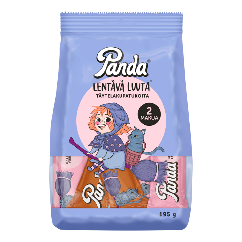 PANDA Lentävä luuta 195g lakupatukoita