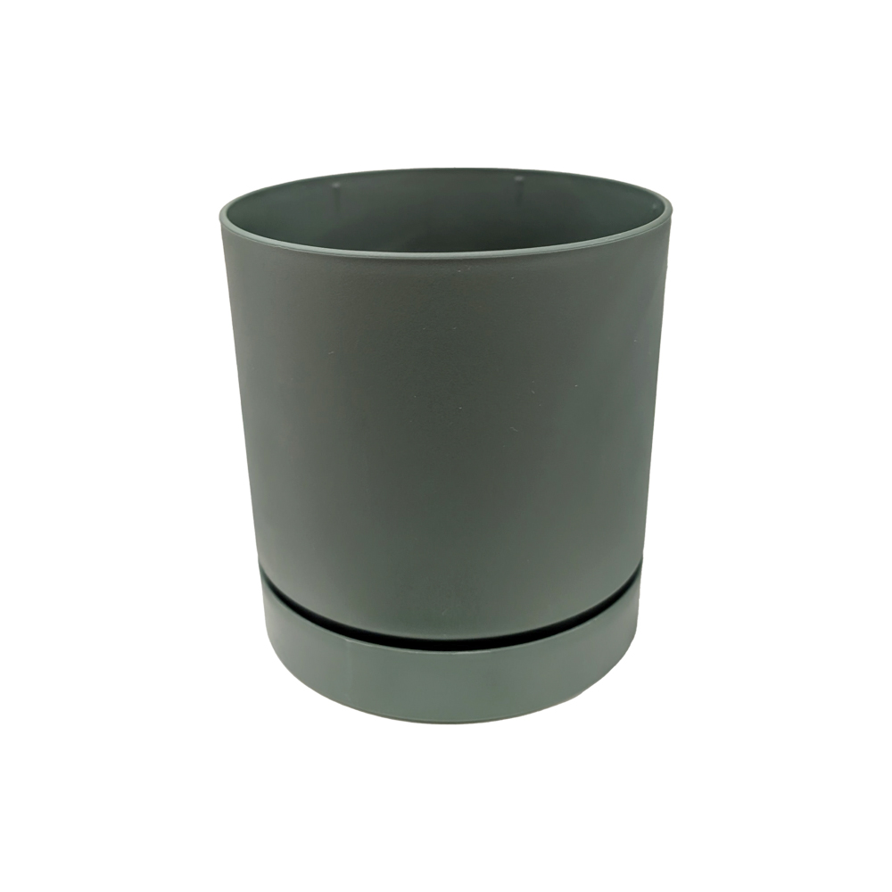 Muoviruukku 10,8cm Tubo vihreä