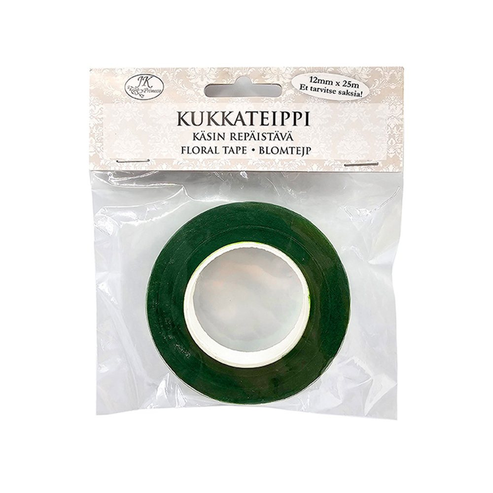 Kukkateippi        12mmx25m vihreä