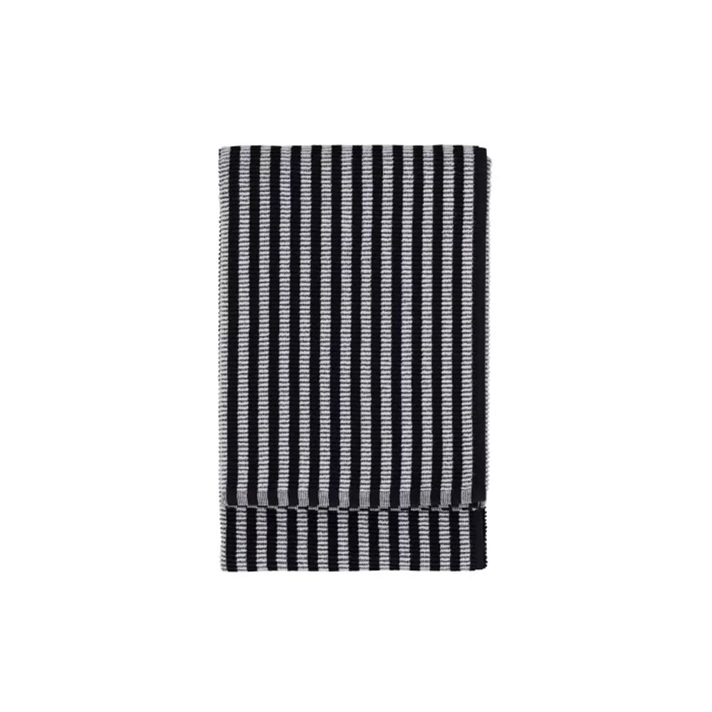 Käsipyyhe Raita    50x70cm musta/harm