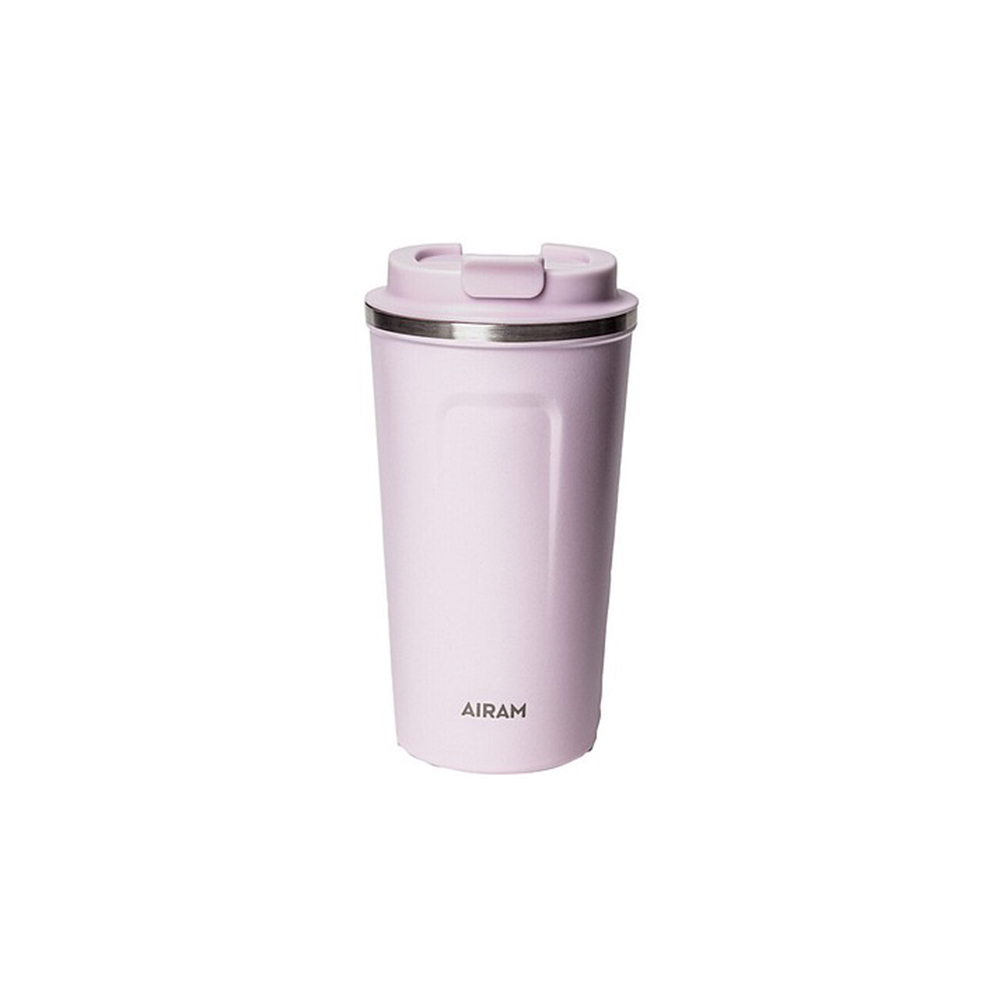 AIRAM teräsmuki    0,35L pinkki