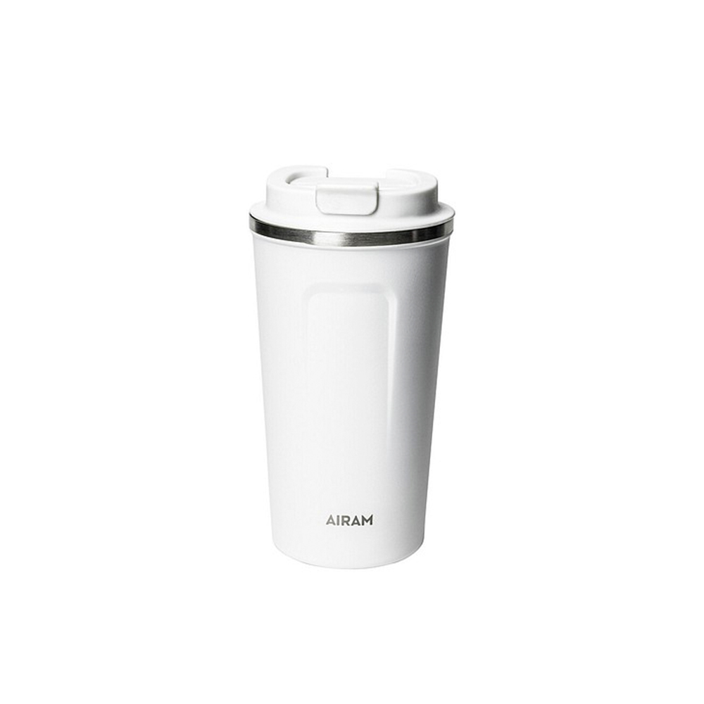 AIRAM teräsmuki    0,35L valkoinen