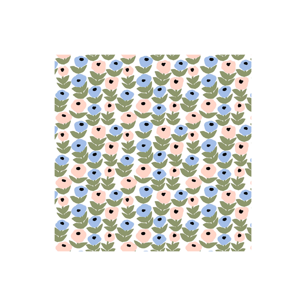 Lautasliina 24cm   Flora vaaleansin.