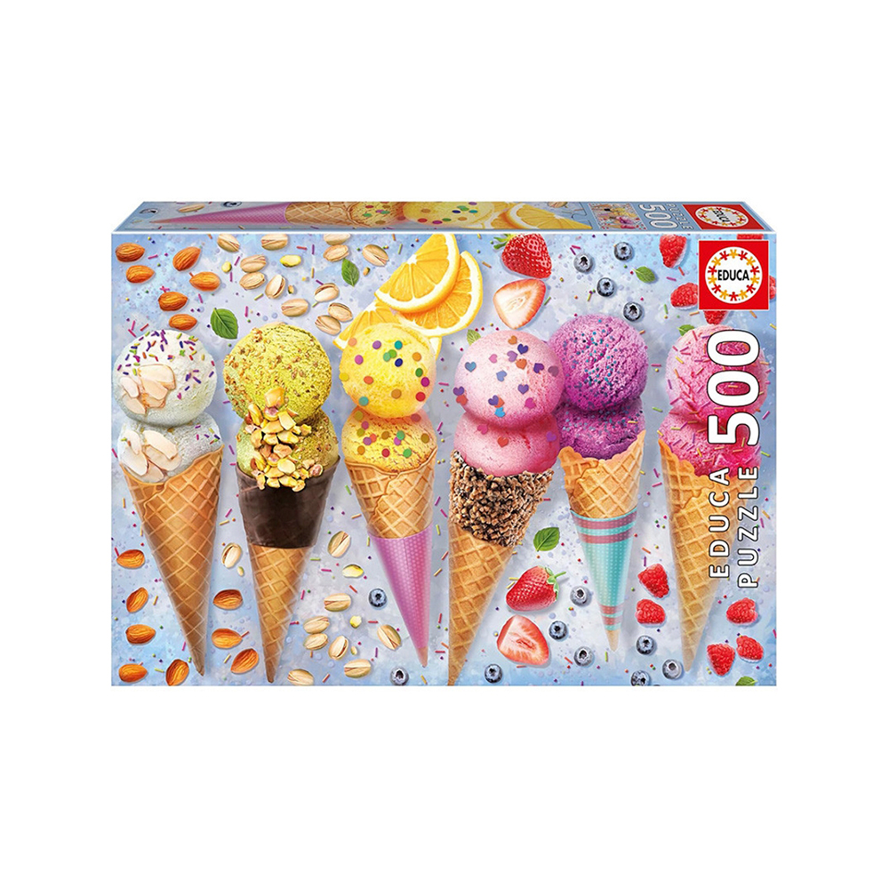 Palapeli 500       jäätelö EDUCA