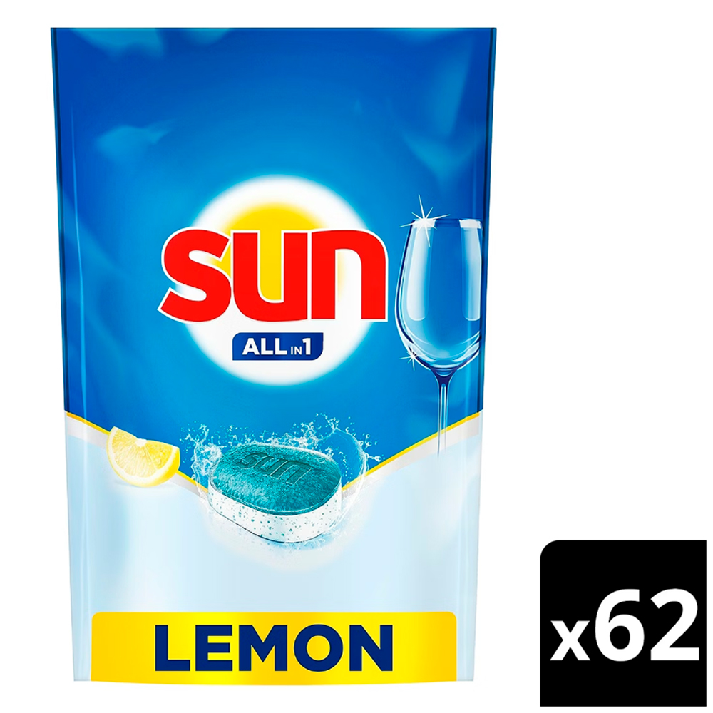 SUN All-in-1 62kpl Lemon SUN All-in-1 62kpl Lemon