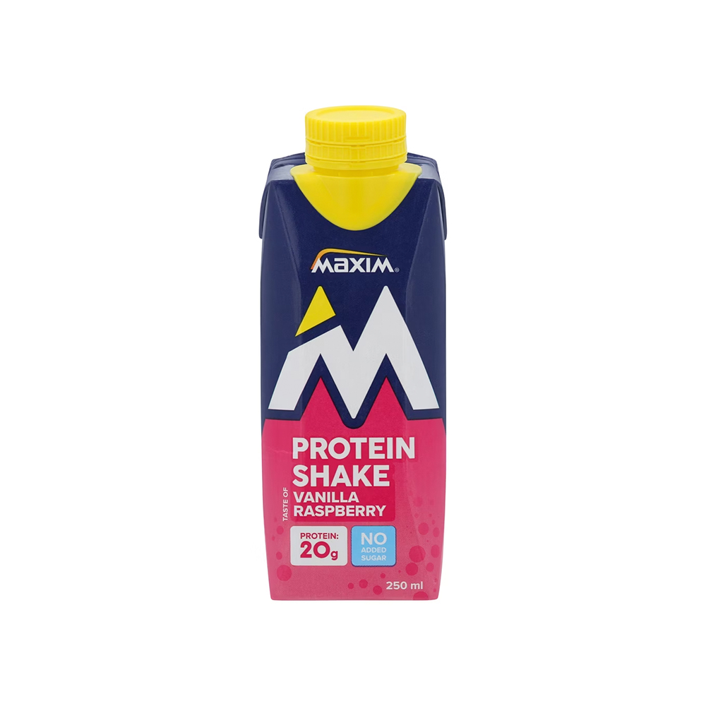MAXIM 250ml vanilla raspberry prot.juo