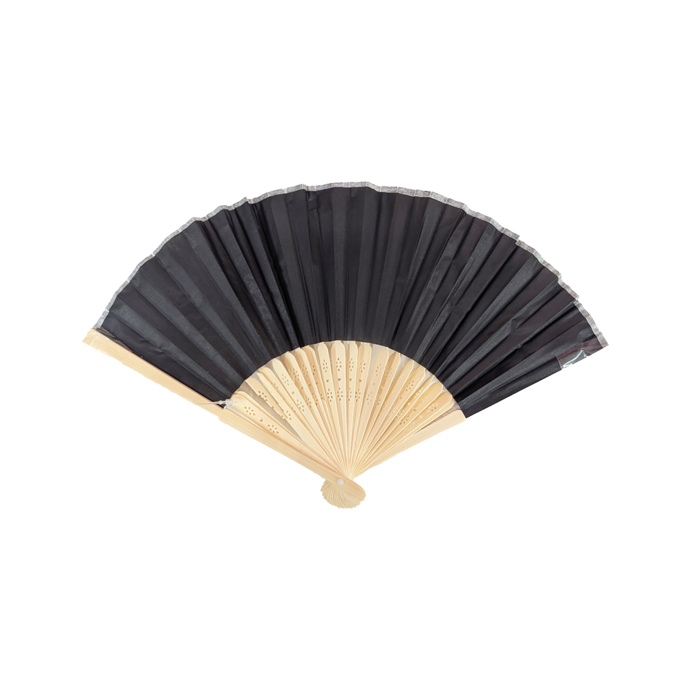 Käsiviuhka 21x38cm bambu runko